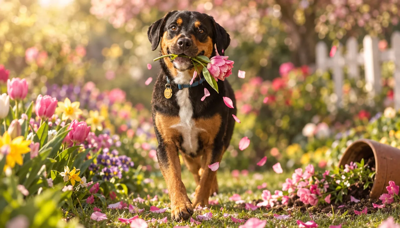 May: Flower Thief (illustrative AI example)