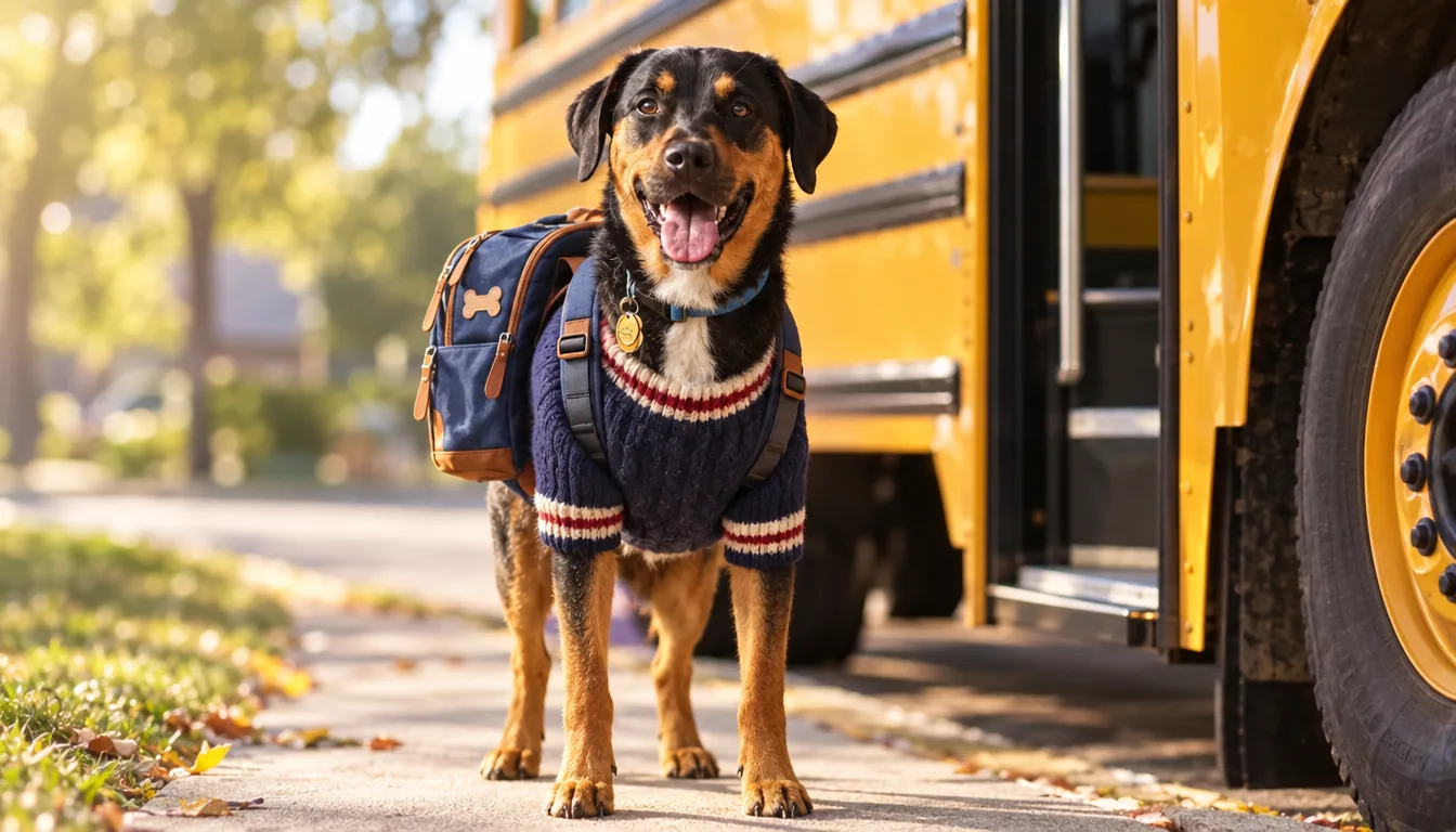 September: Back to School (illustrative AI example)